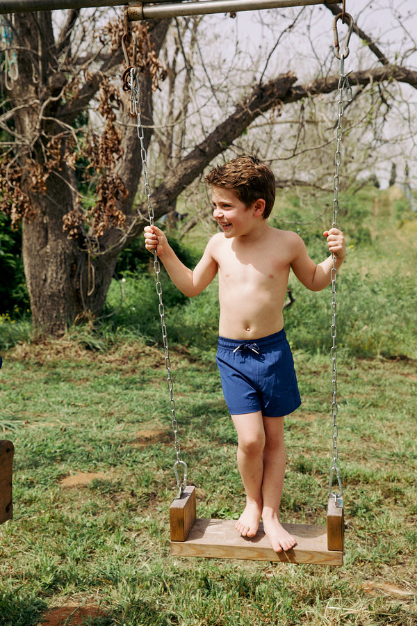 KIDS SWIM SHORTS IN NAVY