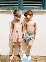KIDS SWIM SHORTS IN GREEN