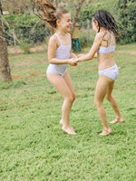GIRLS SWIMSUIT IN BLUE