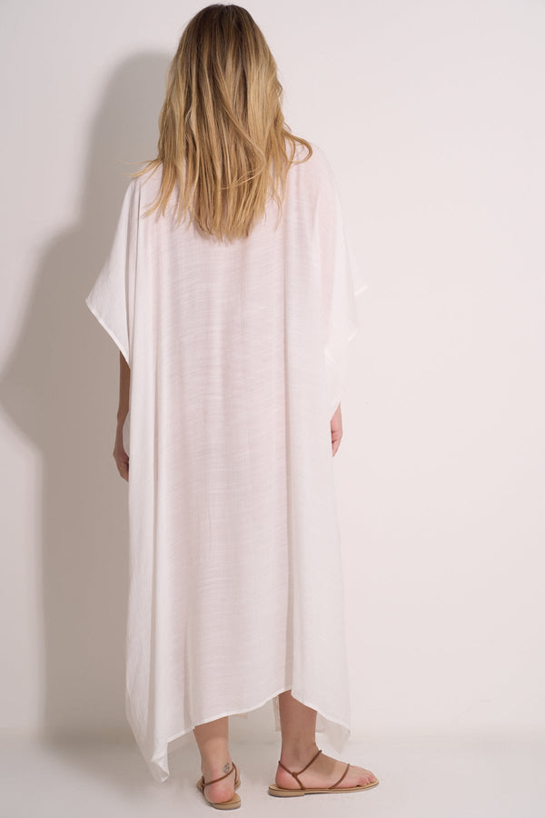 KIMONO BEACHWEAR - WHITE