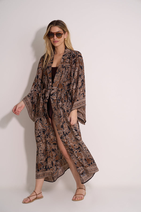 BEACH KIMONO - LEAF
