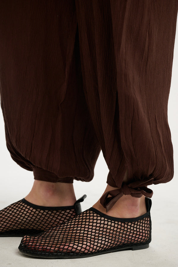 Marrakech Draped jumpsuit Brown