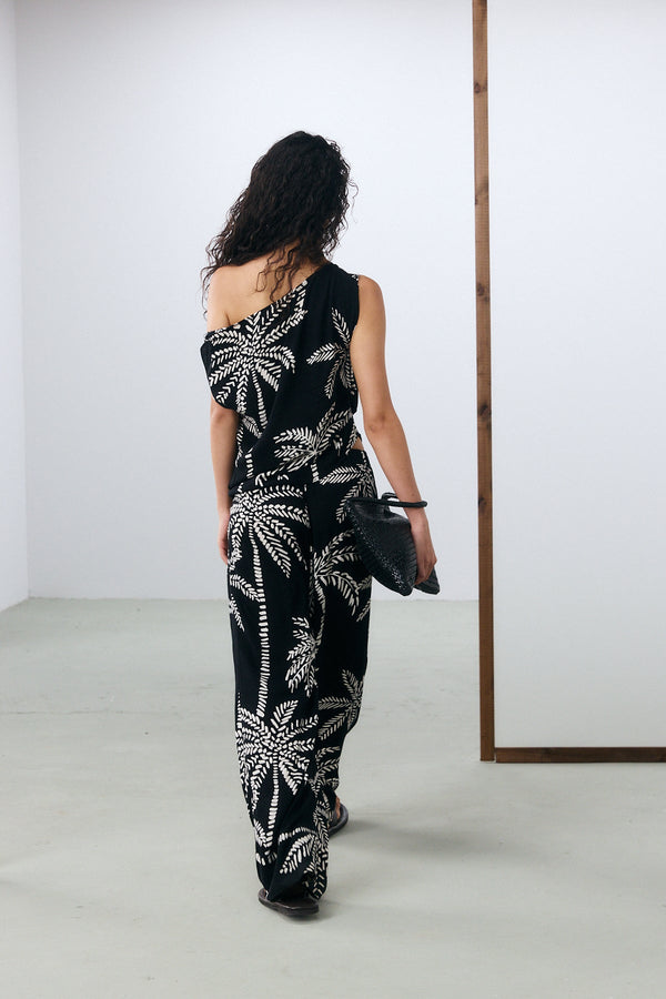 Playa One Shoulder Top - Tropical