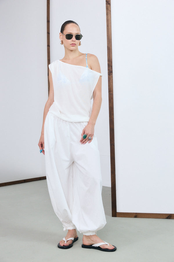 Marrakech Off The Shoulder Top - White