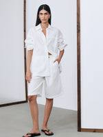 Mykonos Oversize Shirt - White