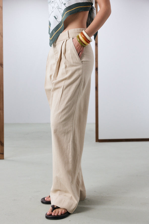 Sorrento Beige Trousers