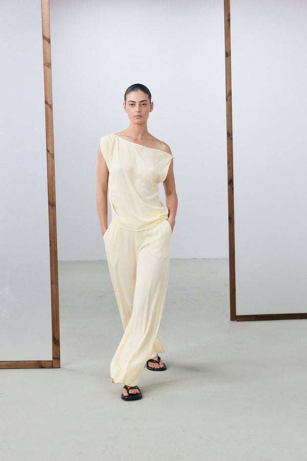 Marrakech Long Pants - Butter