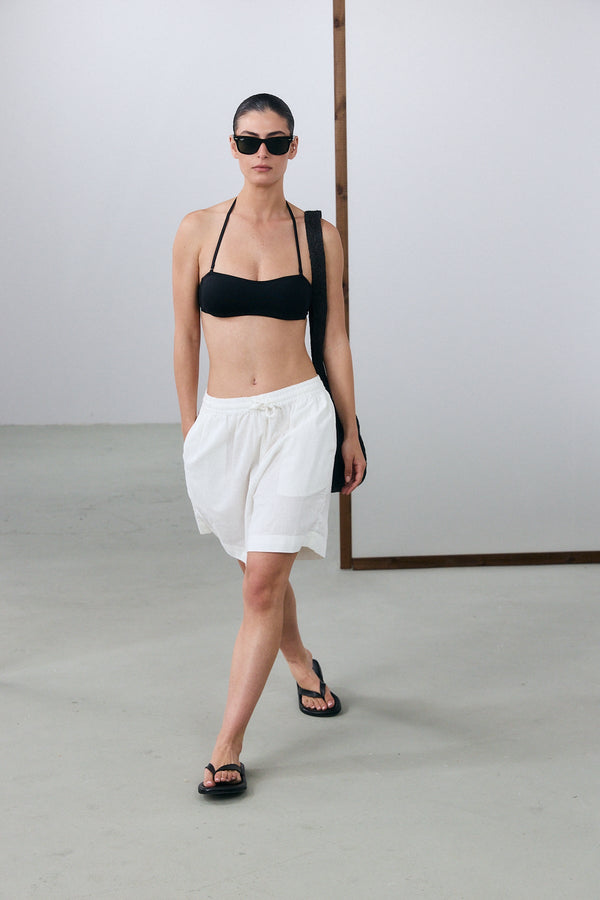 Sorrento Bermuda Shorts - White