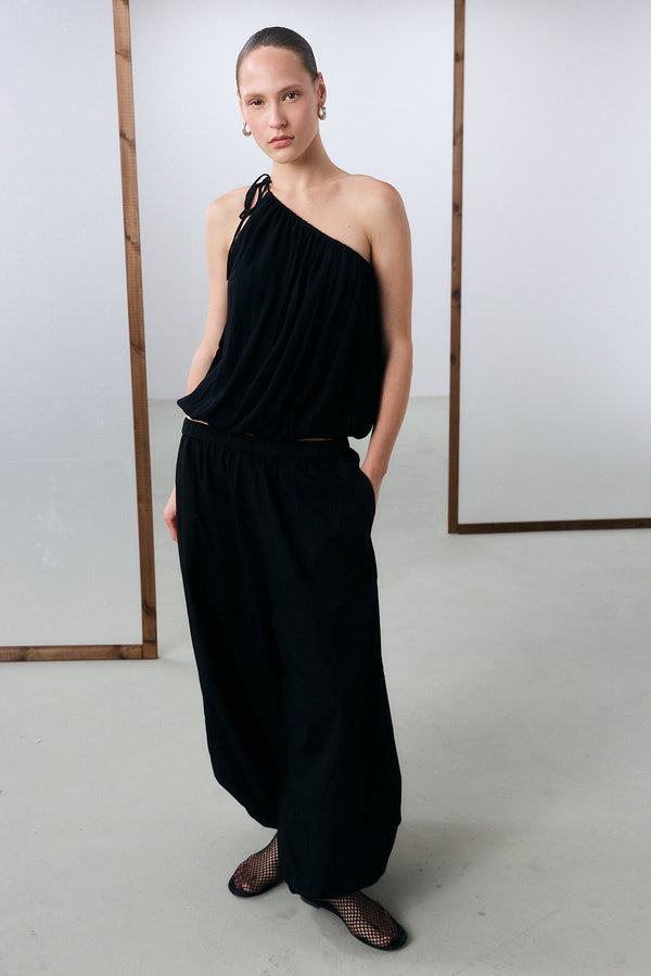 Mykonos Ballon Pants - Black