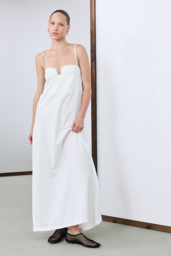Sorrento Maxi Dress - White