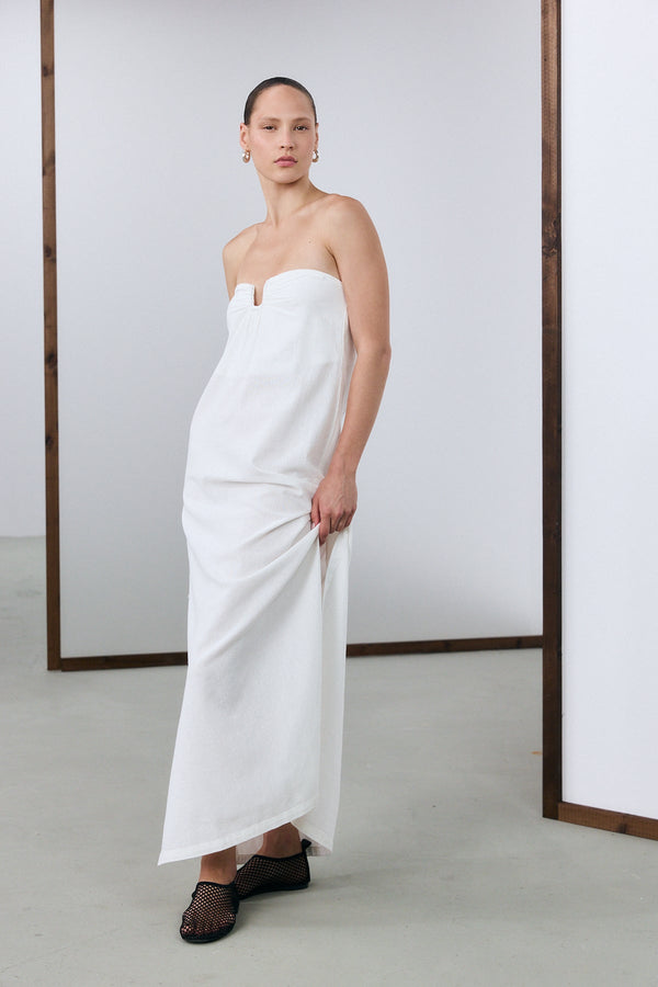 Sorrento Maxi Dress - White