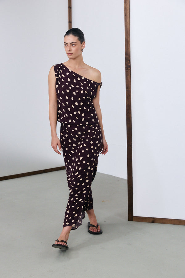 Bali Off The Shoulder Maxi Dress
