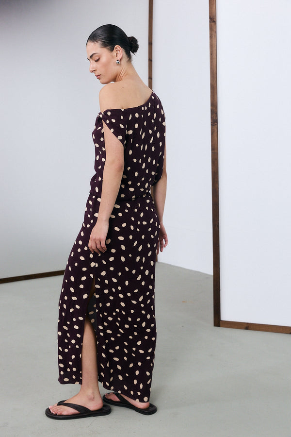 Bali Off The Shoulder Maxi Dress