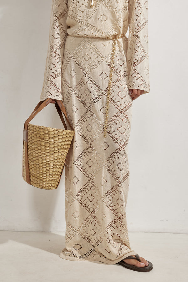 Belinda Maxi Dress Cover-Up-Sand