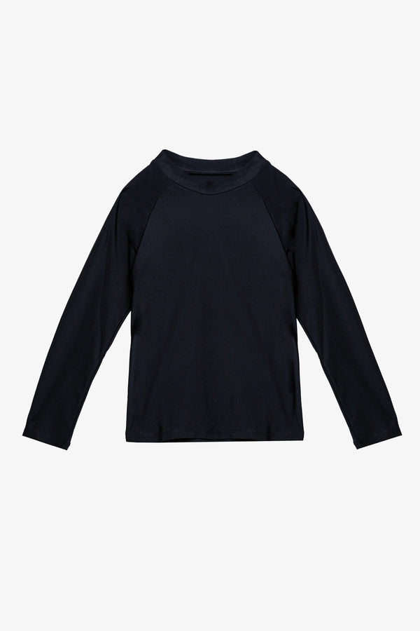 Beach Scout Long Sleeve Swim Shirt-Black