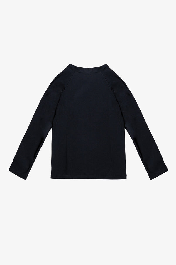 Beach Scout Long Sleeve Swim Shirt-Black