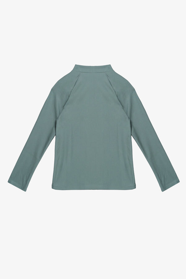 Beach Scout Long Sleeve Swim Shirt-Green