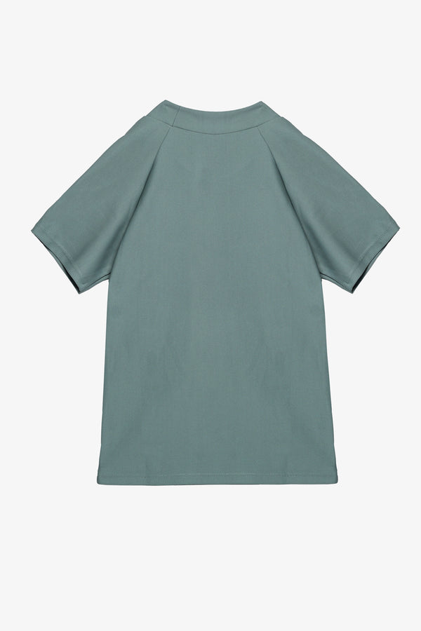 Beach Scout Short Sleeve Swim Shirt-Green