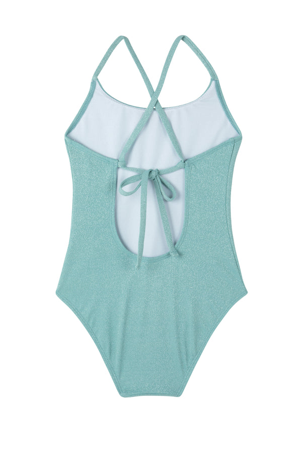GIRLS SWIMSUIT IN TURQUIOSE