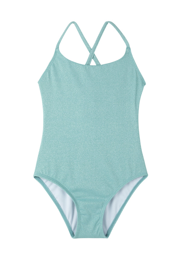 GIRLS SWIMSUIT IN TURQUIOSE