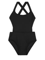 GIRLS SWIMSUIT IN BLACK