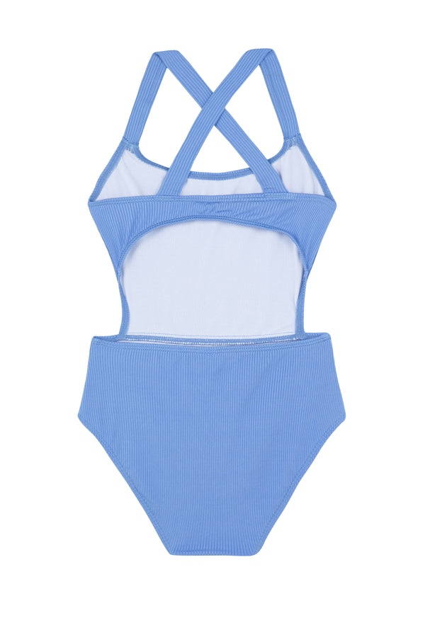 GIRLS SWIMSUIT IN BLUE