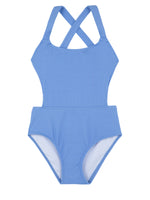 GIRLS SWIMSUIT IN BLUE