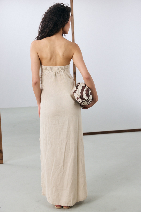Sorrento Maxi Dress - Beige