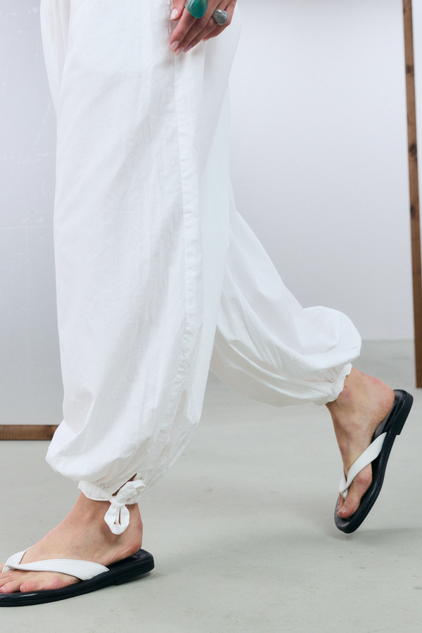 Mykonos Ballon Pants - White
