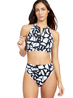 FREE SPORT HIGH NECK TANKINI TOP GEO CLUB