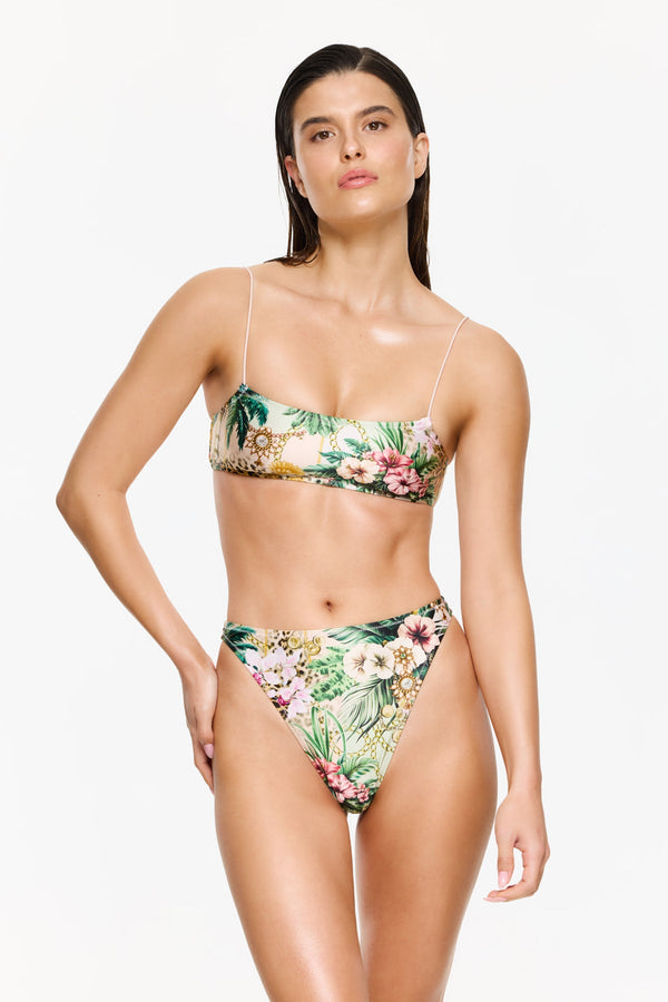 Jungle Teasure  Bikini Top