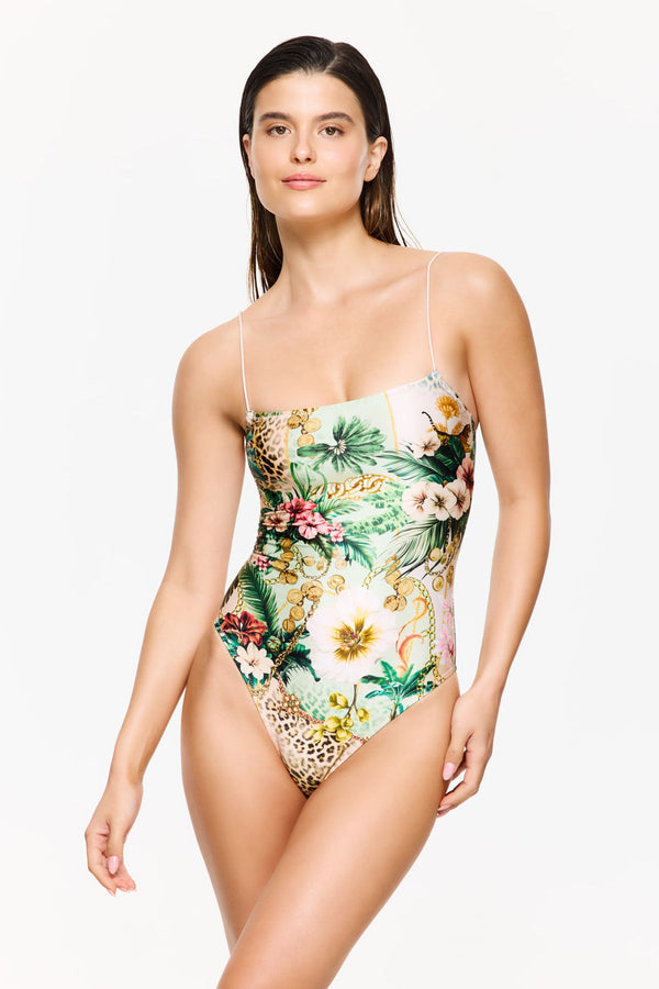 Jungle Teasure One Piece Thin Strap