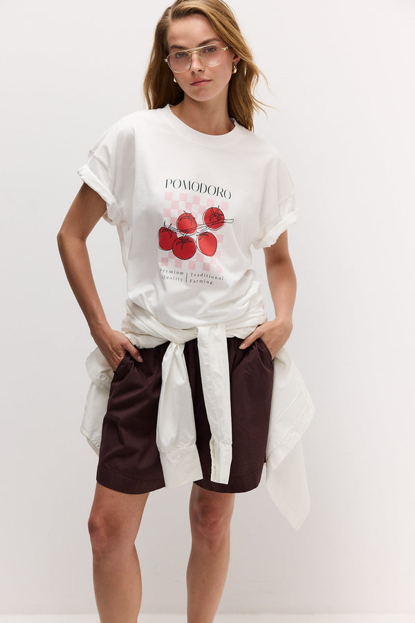 POMODORO Oversized T-Shirt