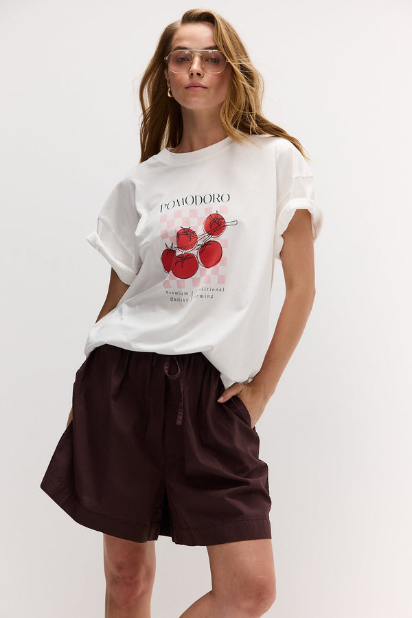 POMODORO Oversized T-Shirt