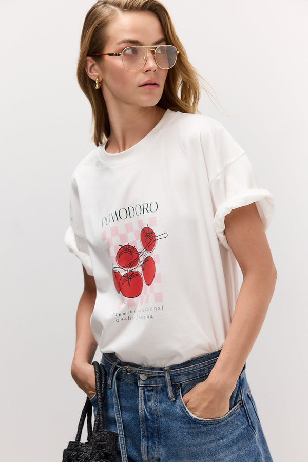 POMODORO Oversized T-Shirt