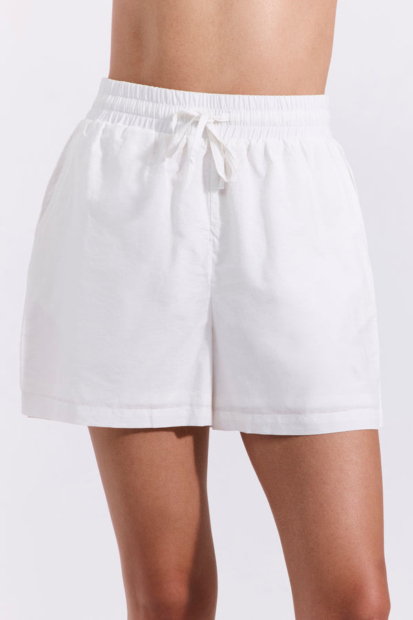 Luma RESORT Cottom Shorts- White