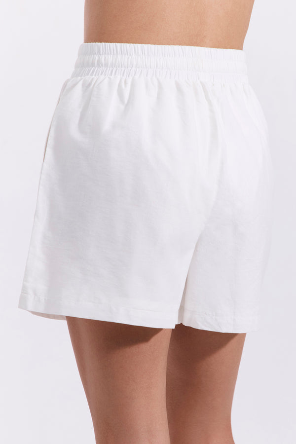Luma RESORT Cottom Shorts- White