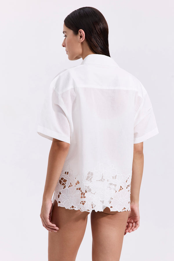 Luma RESORT Cottom Shirt - White