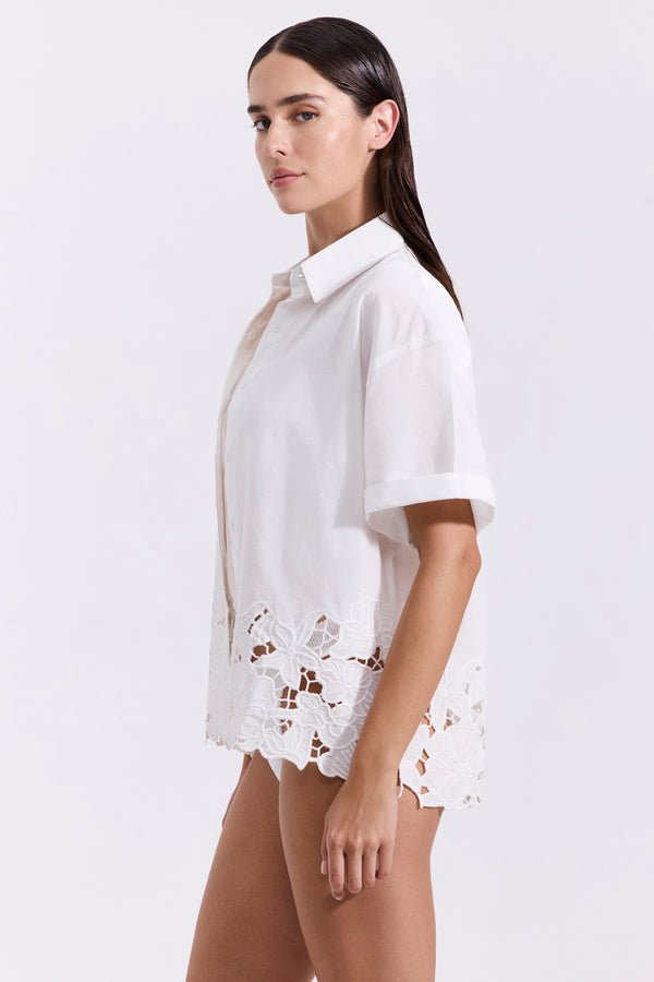 Luma RESORT Cottom Shirt - White