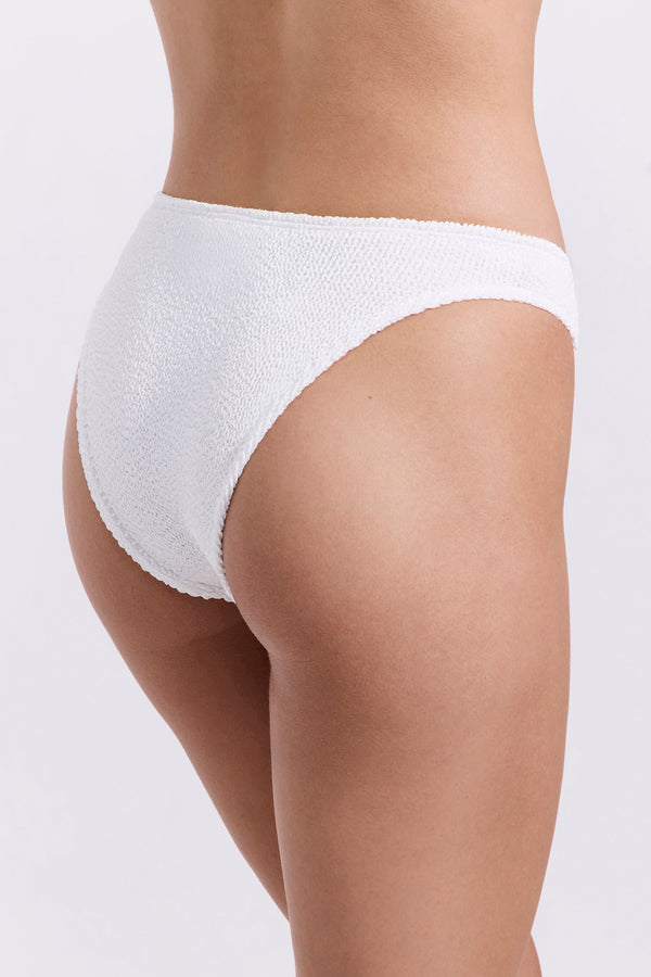 Luma Tulum High Leg Sexy Bottom - White