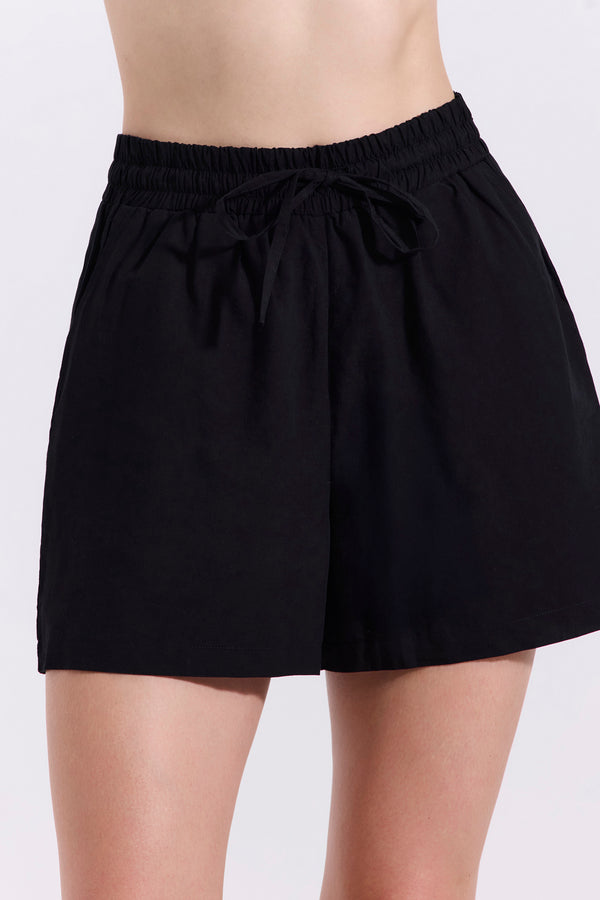 Luma RESORT Cottom Shorts- Black