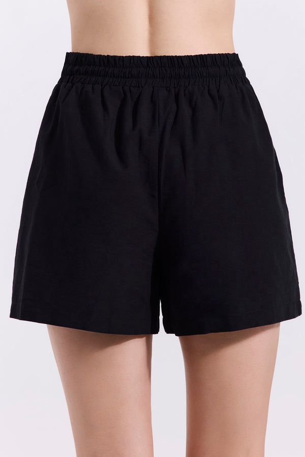 Luma RESORT Cottom Shorts- Black