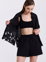 Luma RESORT Cottom Shirt - Black