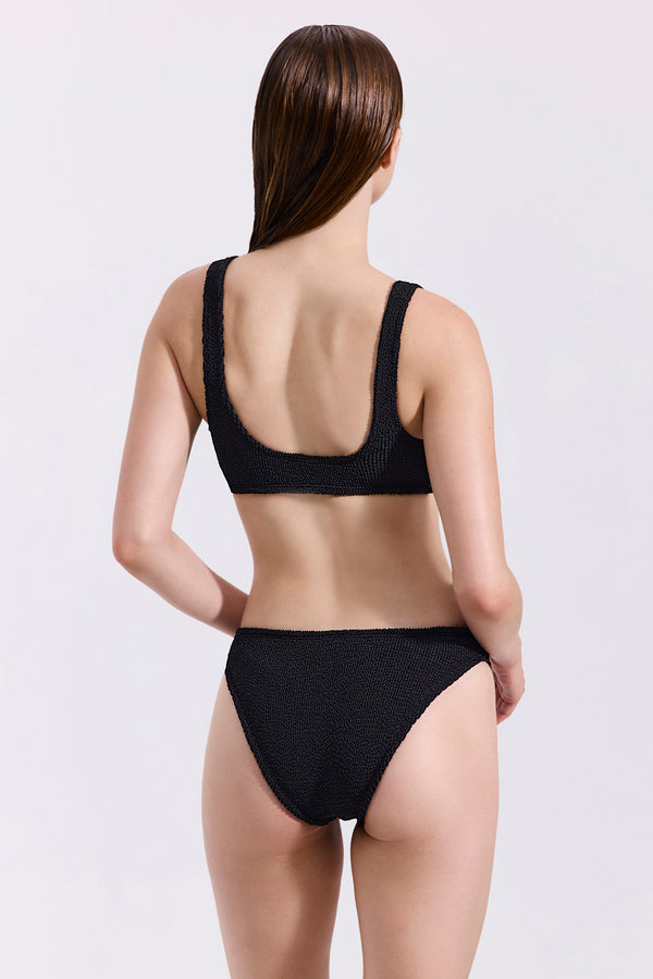 Luma TULUM Square Neck Bralette - Black