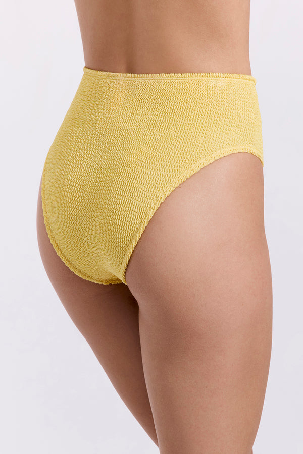 Luma TULUM High leg high Waist Bottom - Yellow