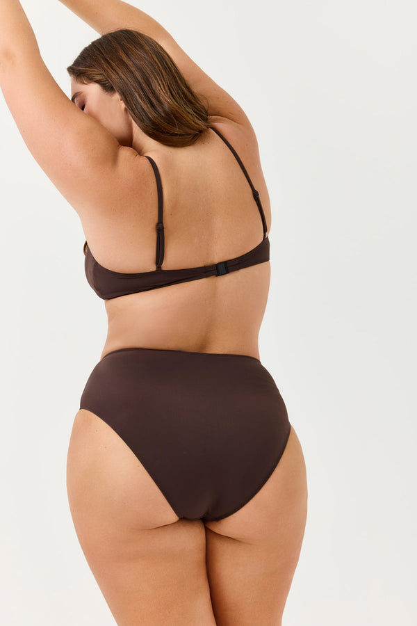 Turkiz Brown  Bikini Top