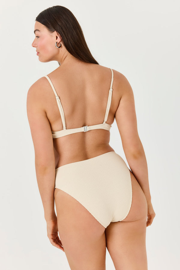 Turkiz Cream Bikini Top