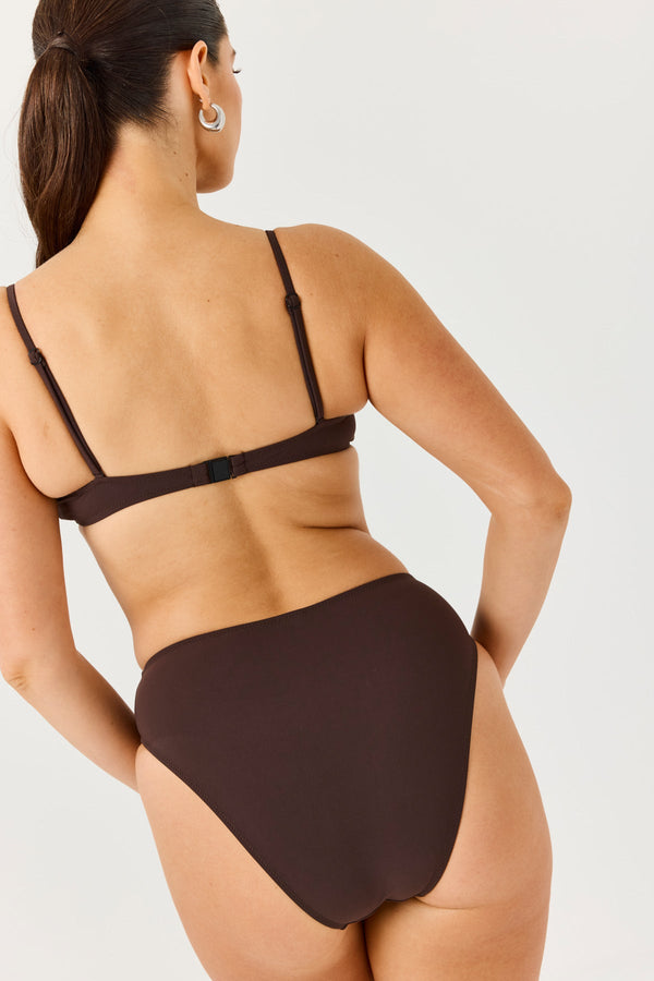 Turkiz Brown  Bikini Top