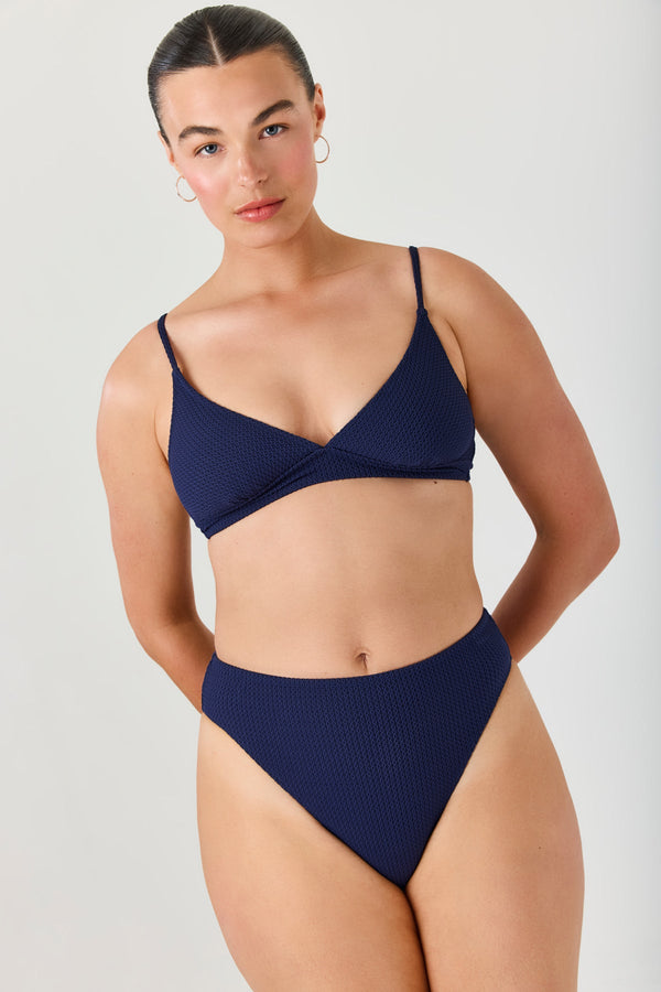 Turkiz Navy Bikini Top
