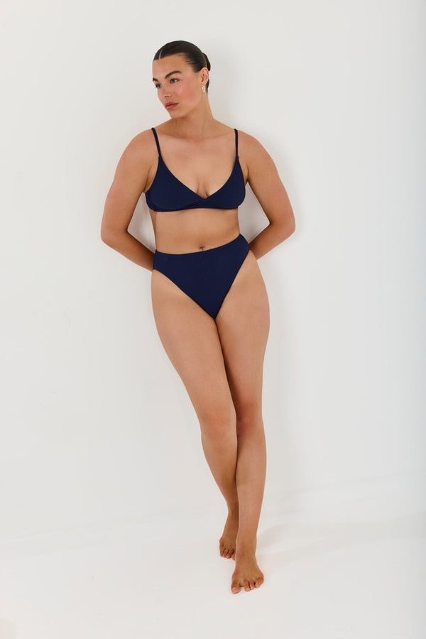 Turkiz Navy Bikini Top